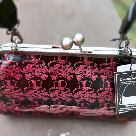 NWT-Ed Hardy Vintage-Inspired Crossbody - Picture 4 of 13